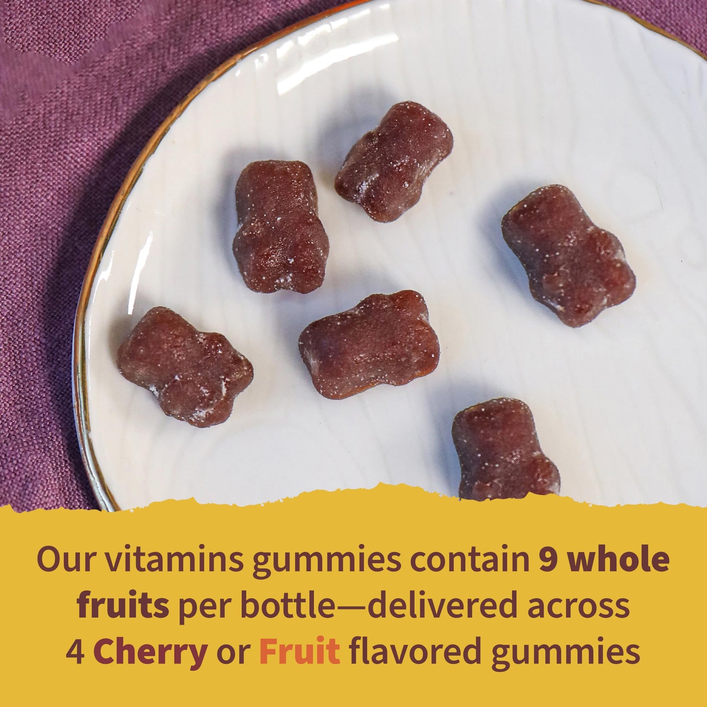 Garden Of Life Organics Kids Gummy Vitamins - Fruit - Certified Organic, Non-Gmo & Vegan Complete Children'S Multi - B12, C & D3