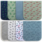 Hakochia Burp Cloths for Baby Boy Organic Cotton Large Burp Clothes Extra Absorbent Soft Burping Rags Spit Up Cloth Sets for New