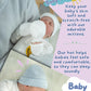 Rative Newborn Baby Mittens And Caps Set Cotton Gloves No Scratch Mittens For 0-6 Months Boys Girls (6White(Mittens+Caps))