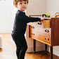 Vaenait Kids Toddler Long Sleeve Modal Sleepwear Pajamas 2Pcs Set Modal Black S
