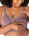 Kindred Bravely Sublime Hands Free Pumping Bra  Patented All-In-One Pumping & Nursing Bra With Easyclip (Twilight, Small)