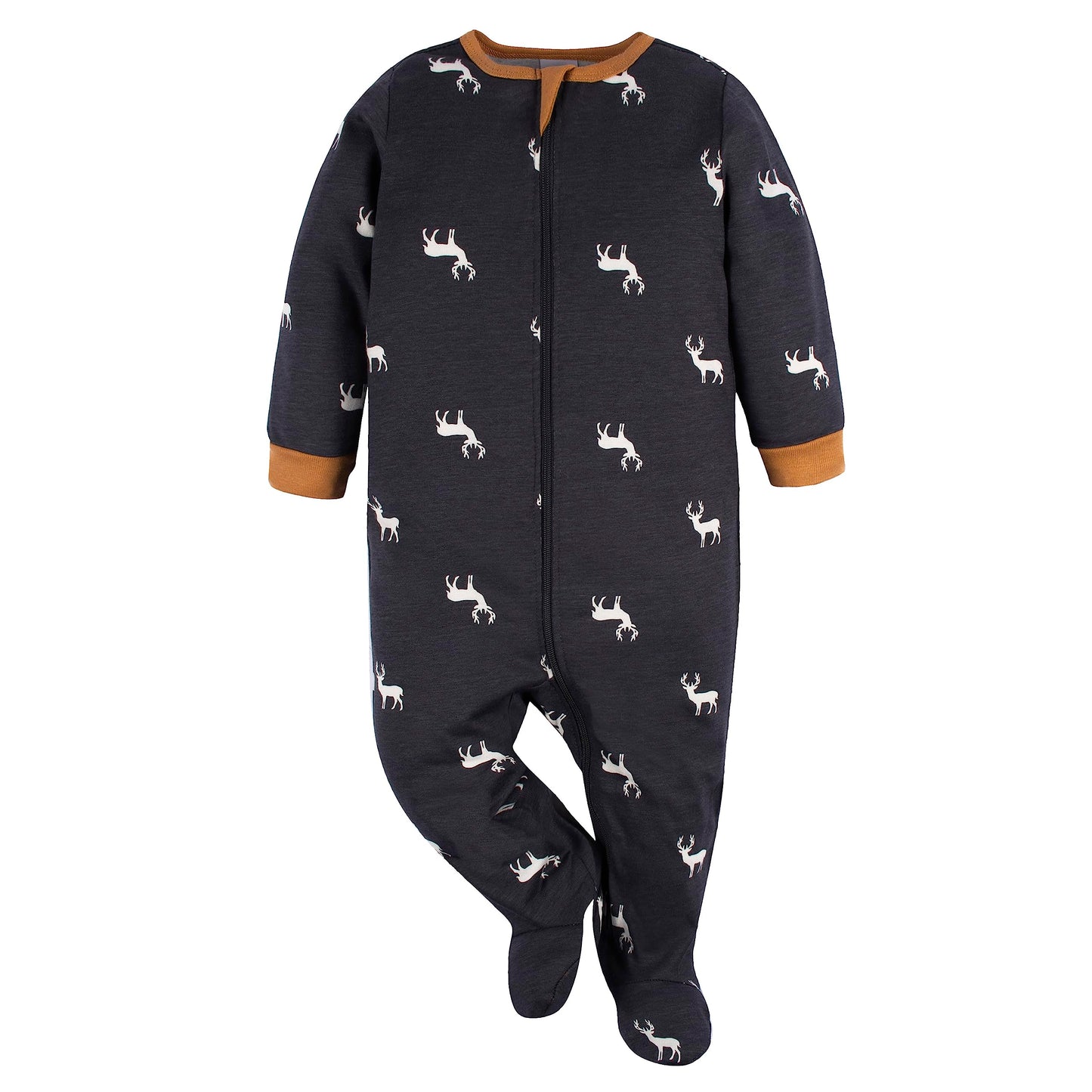 Gerber Baby Boys And Girls 12 Piece Layette Gift Set, Brown Deer, 6-9 Months