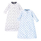 Hudson Baby Unisex Baby Cotton Long-Sleeve Wearable Sleeping Bag, Sack, Blanket, Paper Airplane, 0-3 Months