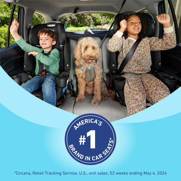 Graco Triride 3-In-1 Convertible Car Seat - Highback Booster, Forward & Rear Facing Modes, Suitable From Newborn To Preschooler,