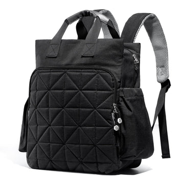 SoHo Diaper Bag Backpack Kenneth 6 pcs Nappy Tote Stylish Bag for Baby mom dad Insulated Unisex Multifunction Large Capacity Dur