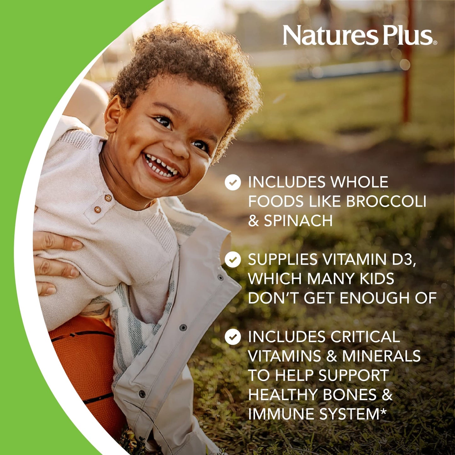 Natures Plus Animal Parade Children'S Chewable Multivitamin - 90 Animal-Shaped Tablets, Pack Of 2 - Natural Assorted Flavors - V