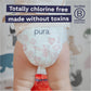 Pura Size 9 Diaper Pants - 1 X 15 Diapers (48+Lbs), Pull Up Disposable Baby Diapers For Sensitive Skin, Hypoallergenic, Fragranc