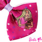 Luv Her Barbie Kids Bows - Hair Accessories Gift Set - Princess Hair Bows - 7 Pcs 4 Inch Bundle - Hair Bows For Girls - Barbie H