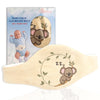 Baby Colic Gas And Upset Stomach Relief For Newborns-100% Cherry Seed-Heated Tummy Wrap-Colic Baby Swaddling Belt For Natural Re