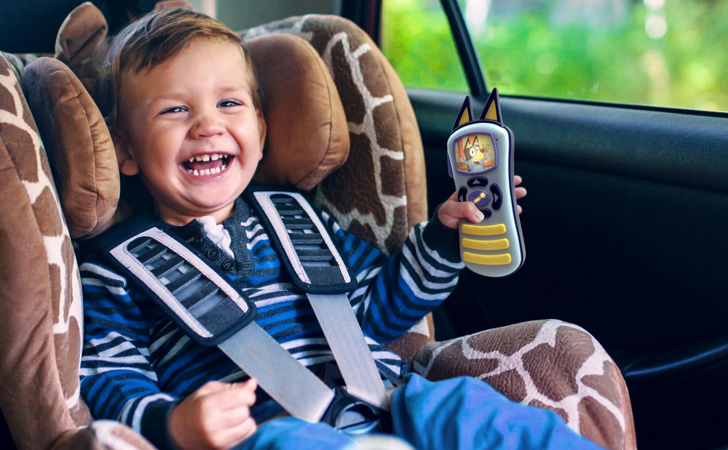 eKids Bluey Toy Remote Control for Toddlers with Built-in Music and Sound Effects, Musical Toy for Fans of Bluey Toys
