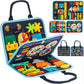 CXDCYN Busy Board Montessori Toys for Toddlers - Airplane Activities Sensory Toys for Kids,Educational Sensory Board for Fine Ba