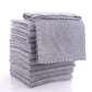 Spotted Play Soft 12 Pack Baby Washcloths - Extra Absorbent Wash Clothes For Newborns, Infants And Toddlers - Suitable For Baby