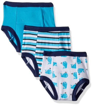 Luvable Friends Unisex Baby Cotton Training Pants, Whale, 2 Toddler