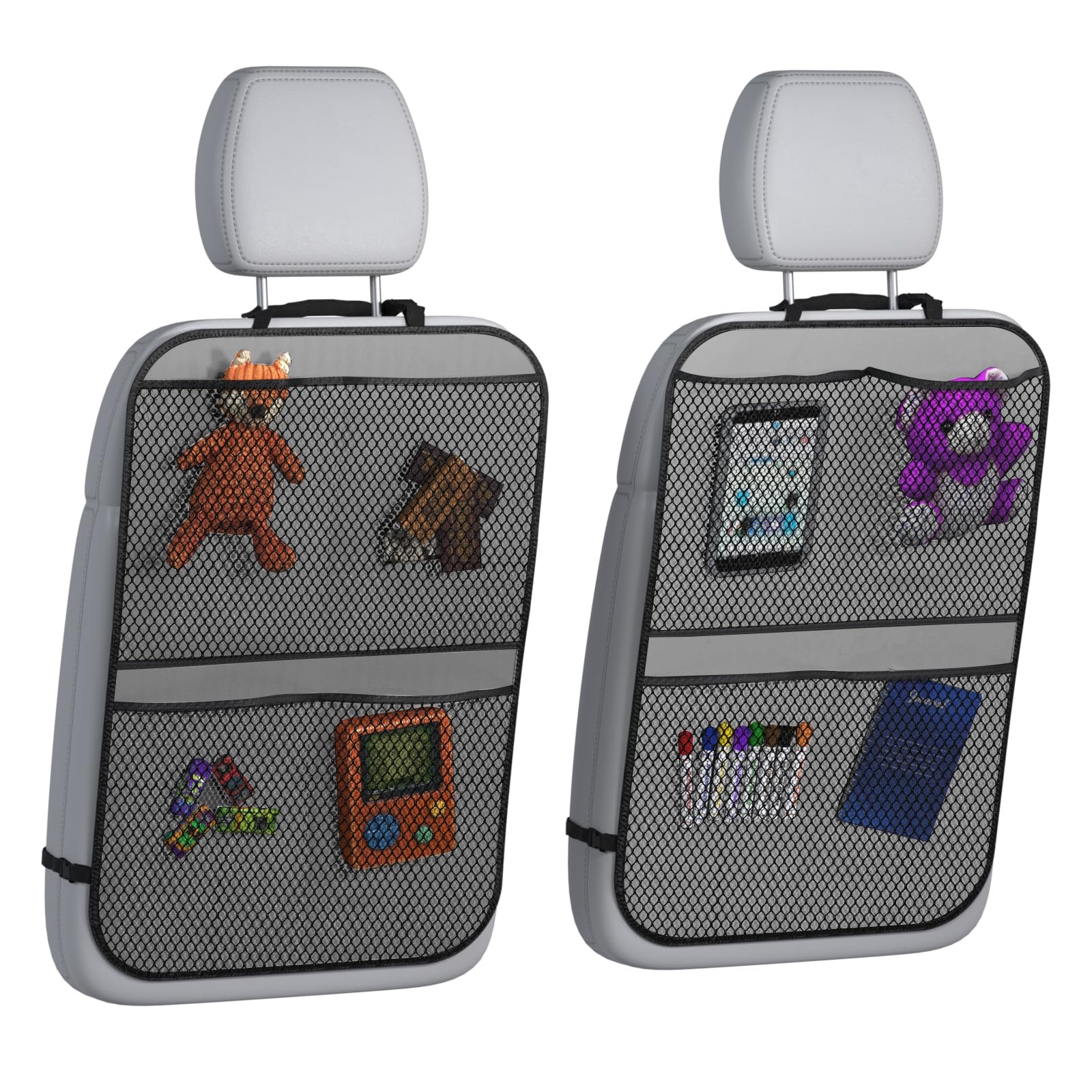 lebogner Kick Mats (Grey - 4 Pocket)