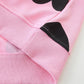 Mrocioa Valentine'S Day Love Heart Graphic Shirt Girl Cotton Sweatshirt Vday Kids Long Sleeve Crewneck Pink Tops For 6 Years