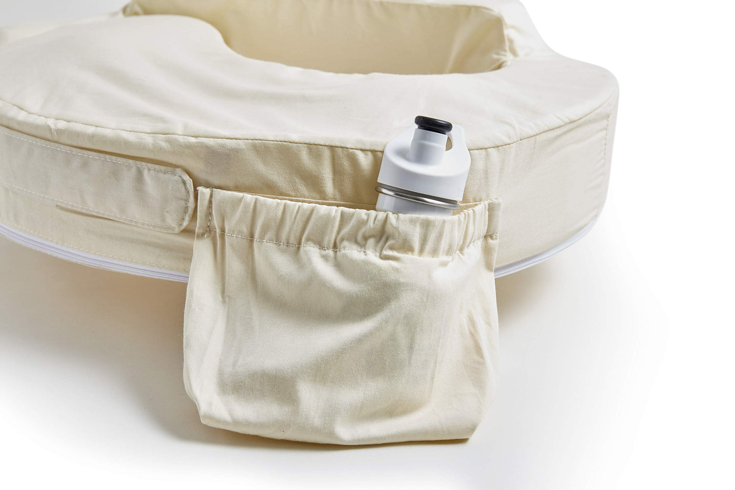My Brest Friend Organic Cotton Deluxe Nursing Pillow Cover - Slipcovers For Baby - Adjustable Fit, Easy Care, Durable - Original