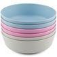 Bamboo Bowls - Set Of 6-18 Oz Bamboo Dishes For Kids & Adults - Dishwasher Safe Eco Friendly Baby Bowls For Self Feeding, Toddle