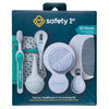 Safety 1St Deluxe Baby Healthcare And Grooming Kit, Pyramids Aqua, Newborn Baby Essentials, One Size, 24 Pieces