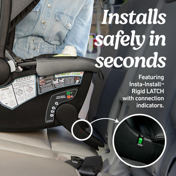 Graco Gomax Infant Car Seat, Baseless Car Seat With Canopy, Rear Facing, Lightweight Carseat