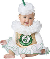 Incharacter Baby Girls' Cuddly Cappuccino, Multi, Small