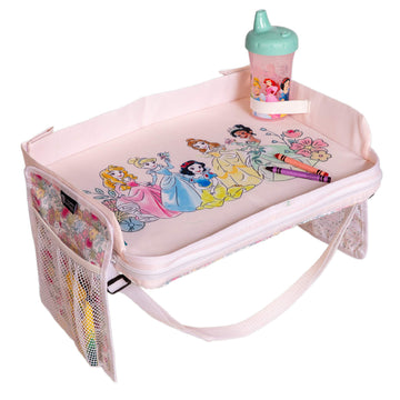 Disney Baby By J.L. Childress 3-In-1 Travel Tray & Ipad Tablet Holder - Car Seat Lap Tray For Toddlers, Kids - Use On Airplanes,