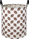 Hkec 19.7' Football Laundry Basket,Kids Dirty Clothes Laundry Hamper,Waterproof Toys Storage Bin For Boys,Room Decor, Gift Bask