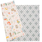 Baby Care Play Mat (Medium, Moroccan - Blue) 73?? X 49?? Original One-Piece Reversible Rollable Waterproof Play Mat For Infants,