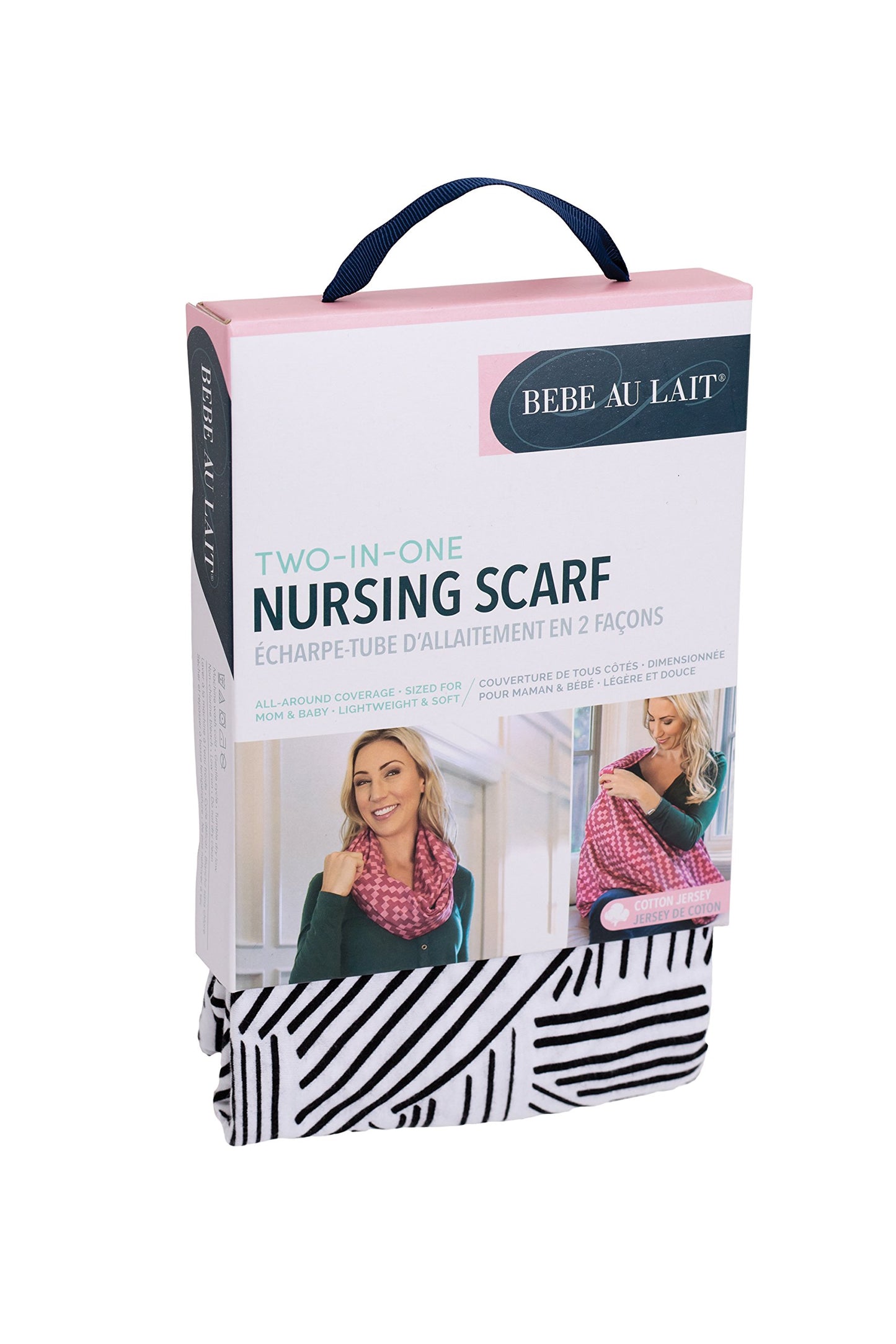 Bebe Au Lait Premium Cotton Jersey Nursing Scarf - Montauk