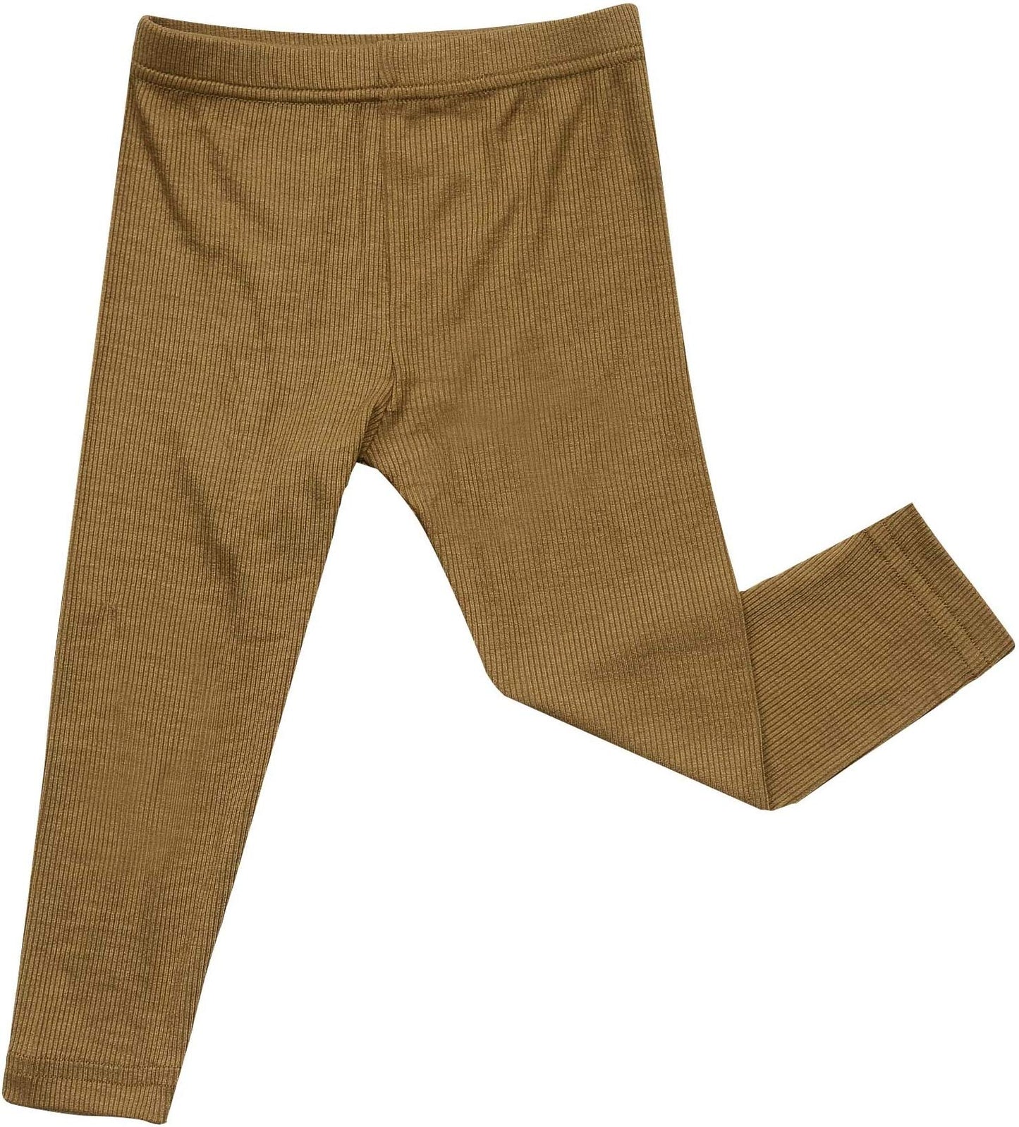 Avauma Baby Boys Girls Pajama Set Kids Toddler Snug Fit Ribbed Sleepwear Pjs For Daily Life Style (M/Olive(L))