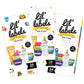 Bottle Labels, Write-On, Waterproof Labels, Self-Laminating For Baby Bottles For Daycare, Dishwasher-Safe (Variety Set Of 3)