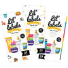 Bottle Labels, Write-On, Waterproof Labels, Self-Laminating For Baby Bottles For Daycare, Dishwasher-Safe (Variety Set Of 3)