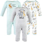 Hudson Baby Girls Unisex Cotton Coveralls, Little Monkey, 3-6 Months, Little Monkey, 3-6 Months Us