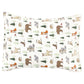 Hudson Baby Unisex Baby And Toddler Cotton Toddler Pillow Case, Forest Animals, One Size