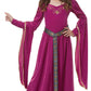 Girls Medieval Princess Costume Medium