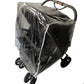 Universal Waterproof Twins Baby Pushchair Rain Cover Side By Side Double Pushchair Dust Proof Cover Baby Carriage Pram Accessori