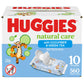 Huggies Natural Care Refreshing Baby Wipes, Hypoallergenic, Scented, 10 Flip-Top Packs (560 Wipes Total), Packaging May Vary