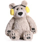 BEREST Baby Sleep Soother Cry Activated Sensor Toys, Heartbeat Bear for Babies, Plush Stuffed Animal for Newborn Infants, Babies