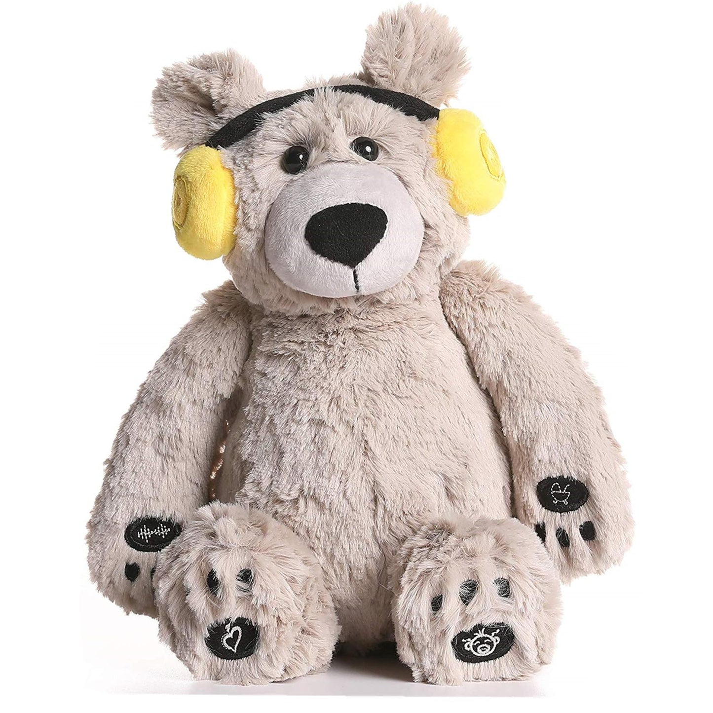 BEREST Baby Sleep Soother Cry Activated Sensor Toys, Heartbeat Bear for Babies, Plush Stuffed Animal for Newborn Infants, Babies