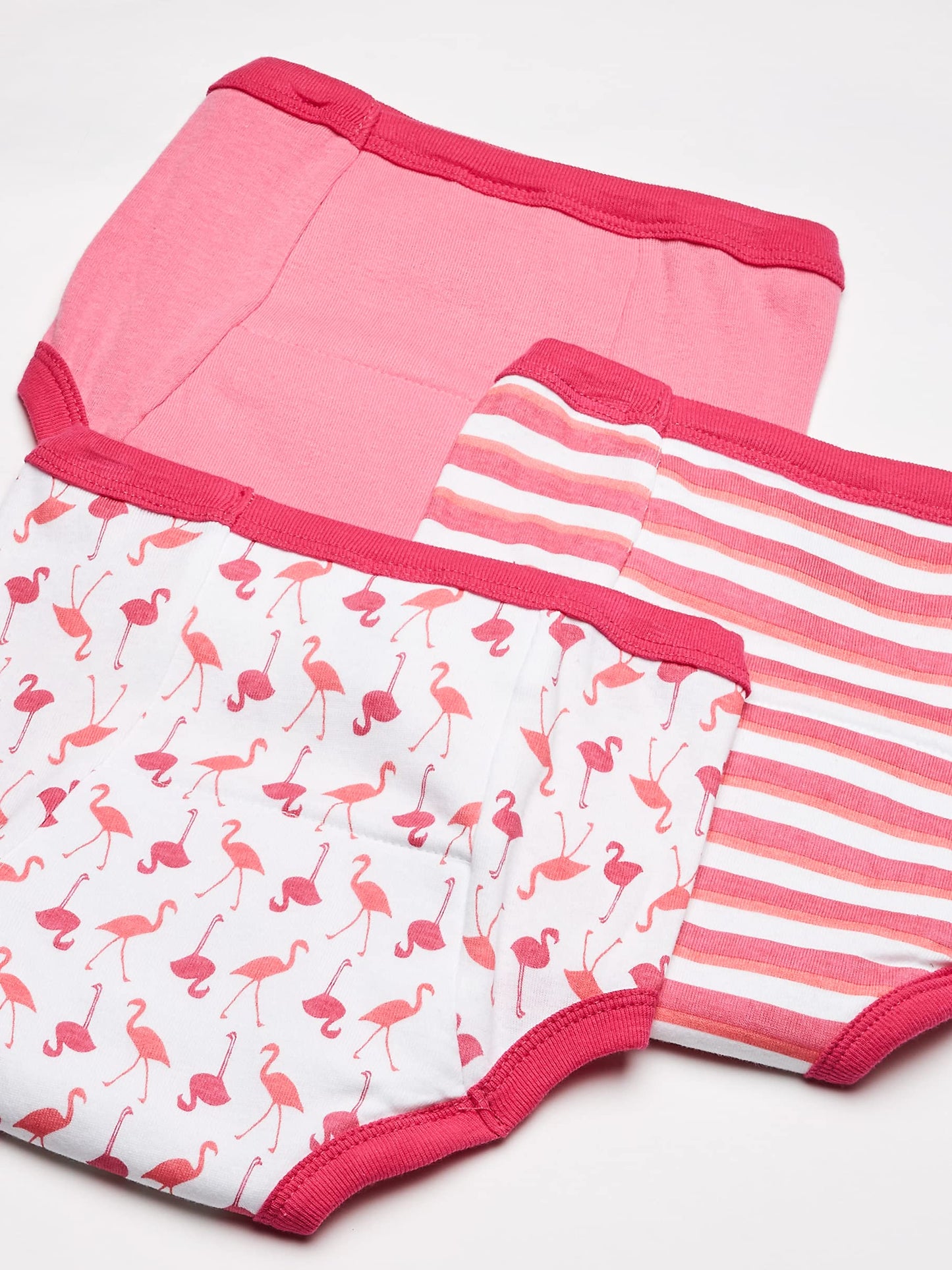 Luvable Friends Unisex Baby Cotton Training Pants, Flamingo, 4 Toddler