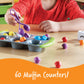 Learning Resources Mini Muffin Match Math Activity Set - 76 Pieces, Ages 3+ Counting Games for Kids, Preschool Learning Toys, Ho