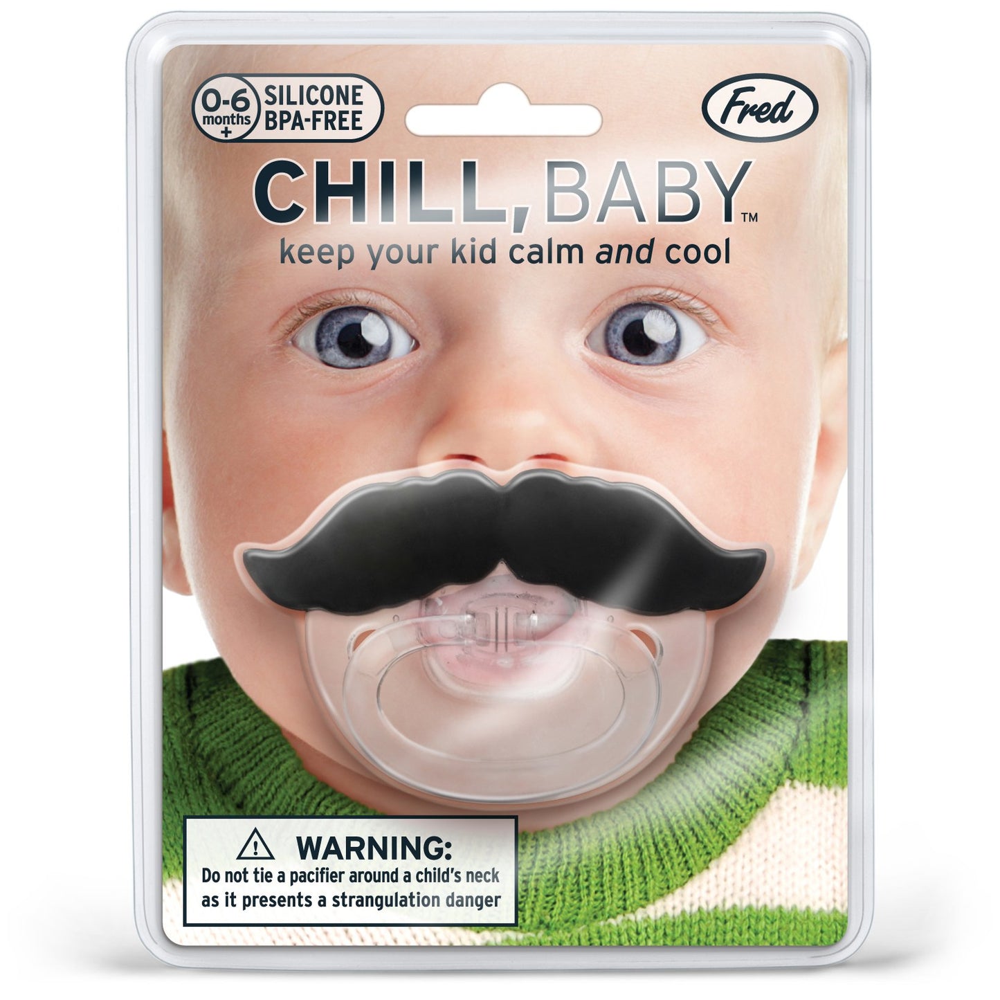 Fred Chill, Baby Mustache Pacifier