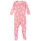 Gerber Baby Girls' 4-Pack Footed Pajamas, Love Llamas Pink, 2T