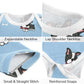 Vvfelixl Baby Bodysuits Pants Sets Boston Terrier Dog Short Sleeve Baby Clothes For Boys Girls 3-6 Months Puppy Blue