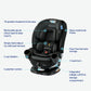 Graco Turn2Me 3-in-1 Convertible Car Seat, Rotating Seat feature, with Rear-Facing, Forward-Facing and Highback Booster options