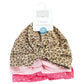 Hudson Baby Unisex Baby Turban Cotton Headwraps Headband, Leopard, One Size Us