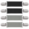 Zkptops 2 Pairs Winter Mitten Clips Elastic Stainless Steel Gloves Clips For Toddler Kids Baby Adults Mitten Clips Clothing Dres