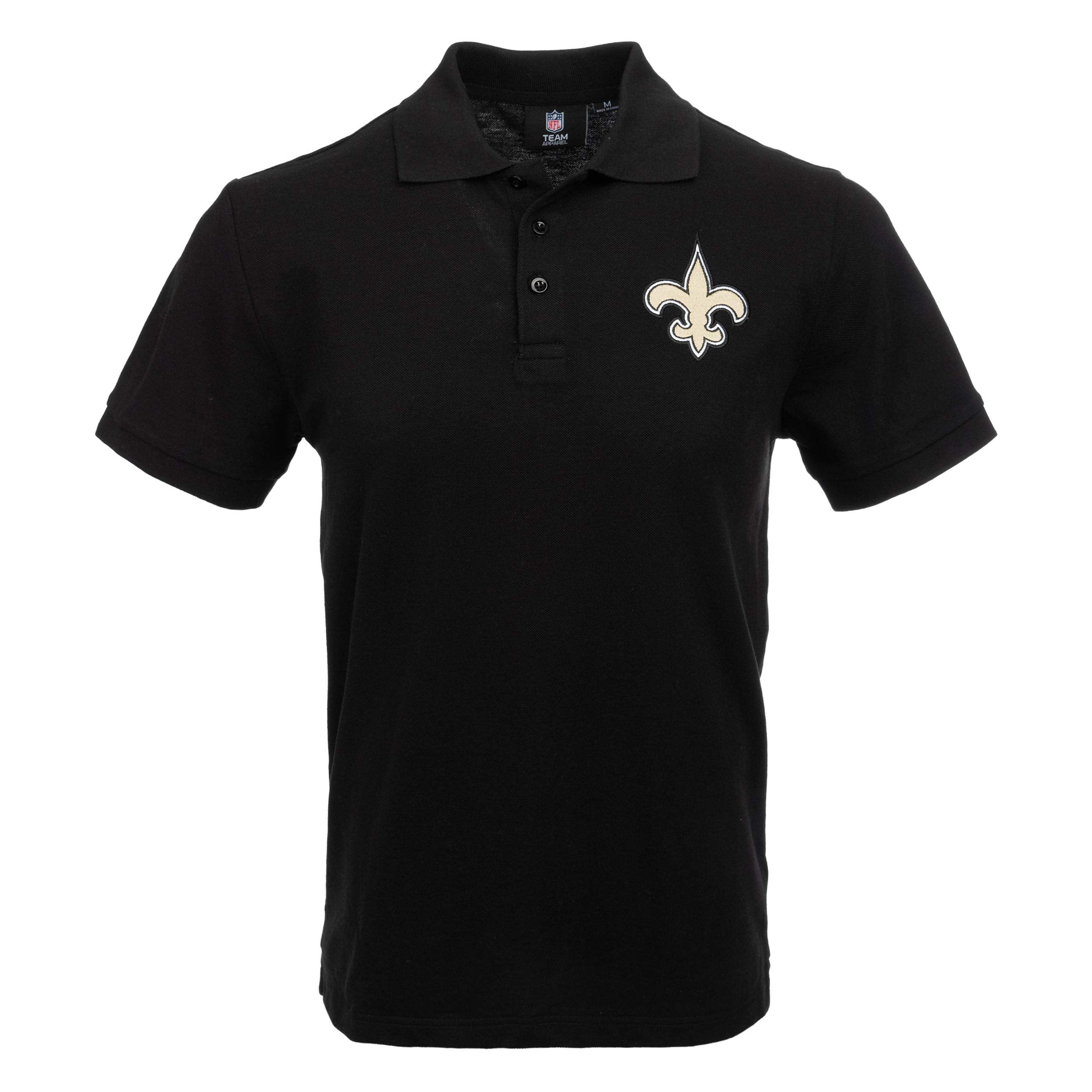 Nfl New Orleans Saints Mens Polo Short Sleeve Shirtpolo Short Sleeve Shirt, Casu WBCBBB0855B81C4
