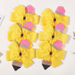 Choicbaby Hair Bows For Girls 5 Inch Yellow Pencil Hair Clips Back To School Hair Bows Clips Ribbon Hair Barrettes With Alligato