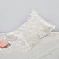 Small Pillow Cases 2 Pack Mini Pillow Cases 14X20 Breathable Silky Soft Toddler Pillow Cover Satin White Travel Size Pillow Case