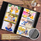 Ywlake Baby Girl Photo Album 4X6 300 Pocket Pictures, Leather Cover Newborn Shower Girl Bebe Album Holds 300 Horizontal Pictures